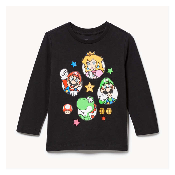Toddler Boys' Super Mario Graphic T-Shirt